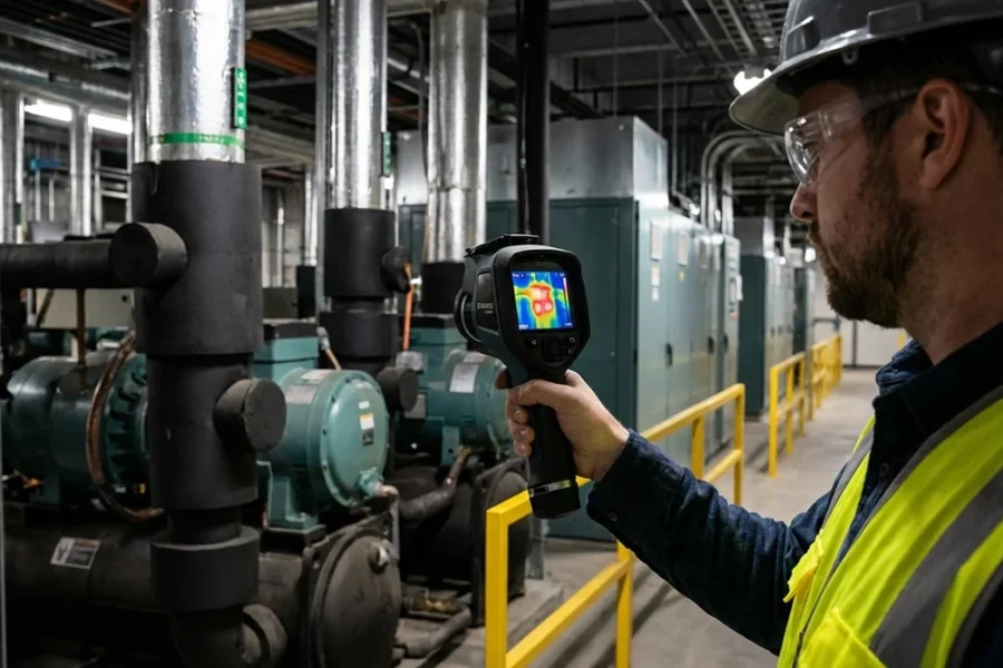 Cuando falla el sistema de refrigeración de un centro de datos, el reloj comienza a funcionar inmediatamente